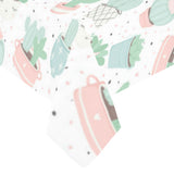 Pastel color cactus pattern Tablecloth