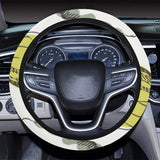 Hot Air Balloon Bird Cloud Pattern Car Steering Wheel Cover