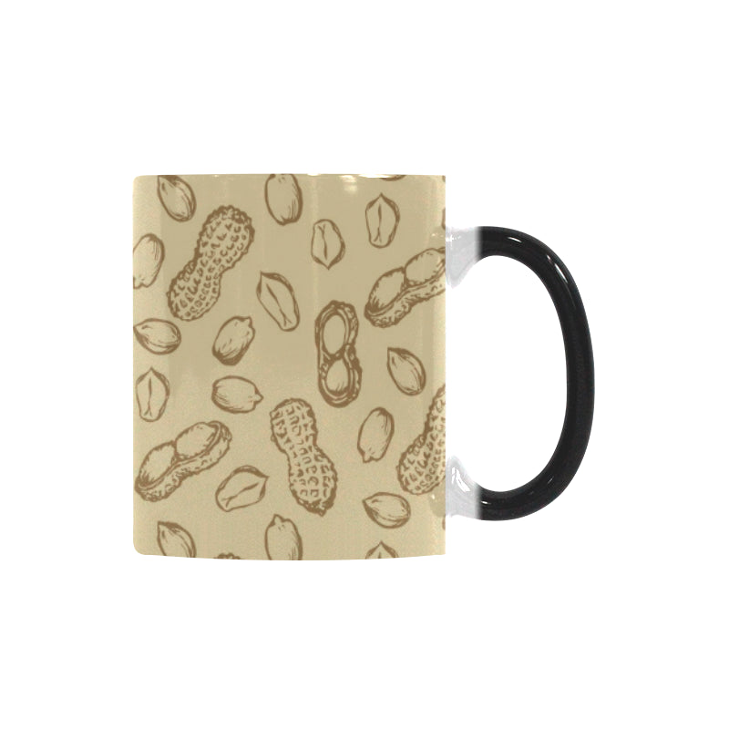 hand drawn peanuts pattern Morphing Mug Heat Changing Mug