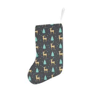 Deers star tree pattern Christmas Stocking