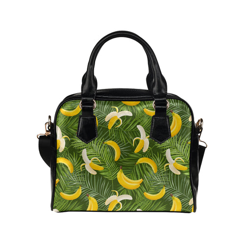 Banana Palm Leaves pattern Shoulder Handbag