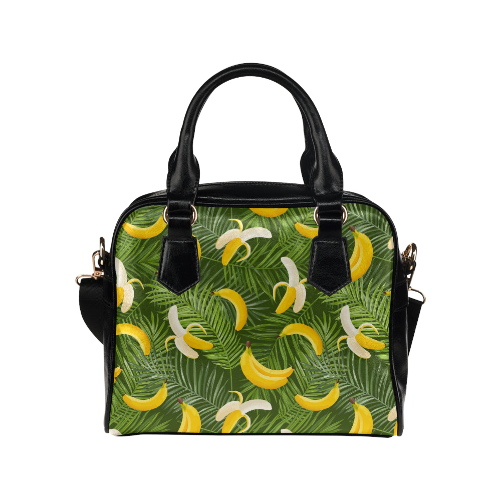 Banana Palm Leaves pattern Shoulder Handbag