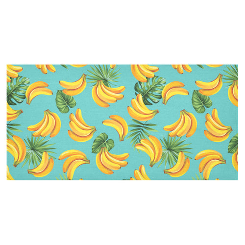 Banana Palm Leaves pattern background Tablecloth