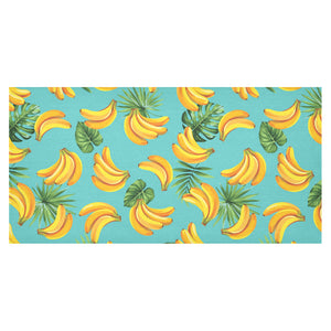 Banana Palm Leaves pattern background Tablecloth