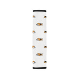 Cute beagle dog sleeping pattern Car Seat Belt Cover