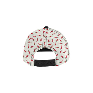 Chili peppers pattern All Over Print Snapback Cap