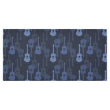 Blue Theme guitar pattern Tablecloth