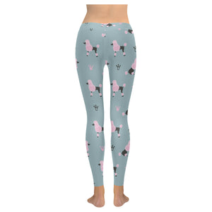 poodle dog pattern Women's Legging Fulfilled In US