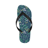 butterfly leaves pattern Unisex Flip Flops