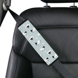 Sheep polka dot cloud pattern Car Seat Belt Cover