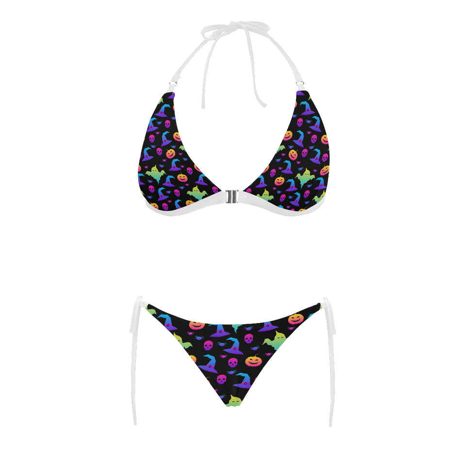 Colorful halloween background Sexy Bikinis Two-Piece Swimsuits