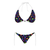 Colorful halloween background Sexy Bikinis Two-Piece Swimsuits