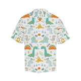 Cute funny kids dinosaurs pattern Men's All Over Print Hawaiian Shirt