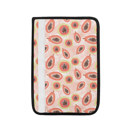papaya leaves pattern Car Seat Belt Cover