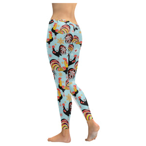 Rooster chicken cock snowfalke Women's Legging Fulfilled In US