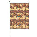 Camel polynesian tribal design pattern House Flag Garden Flag