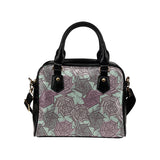 Spider web cobweb design color pattern Shoulder Handbag