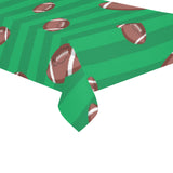 American football ball field background Tablecloth