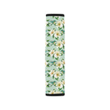 Hummingbird Pattern Print Design 01 Car Seat Belt Cover