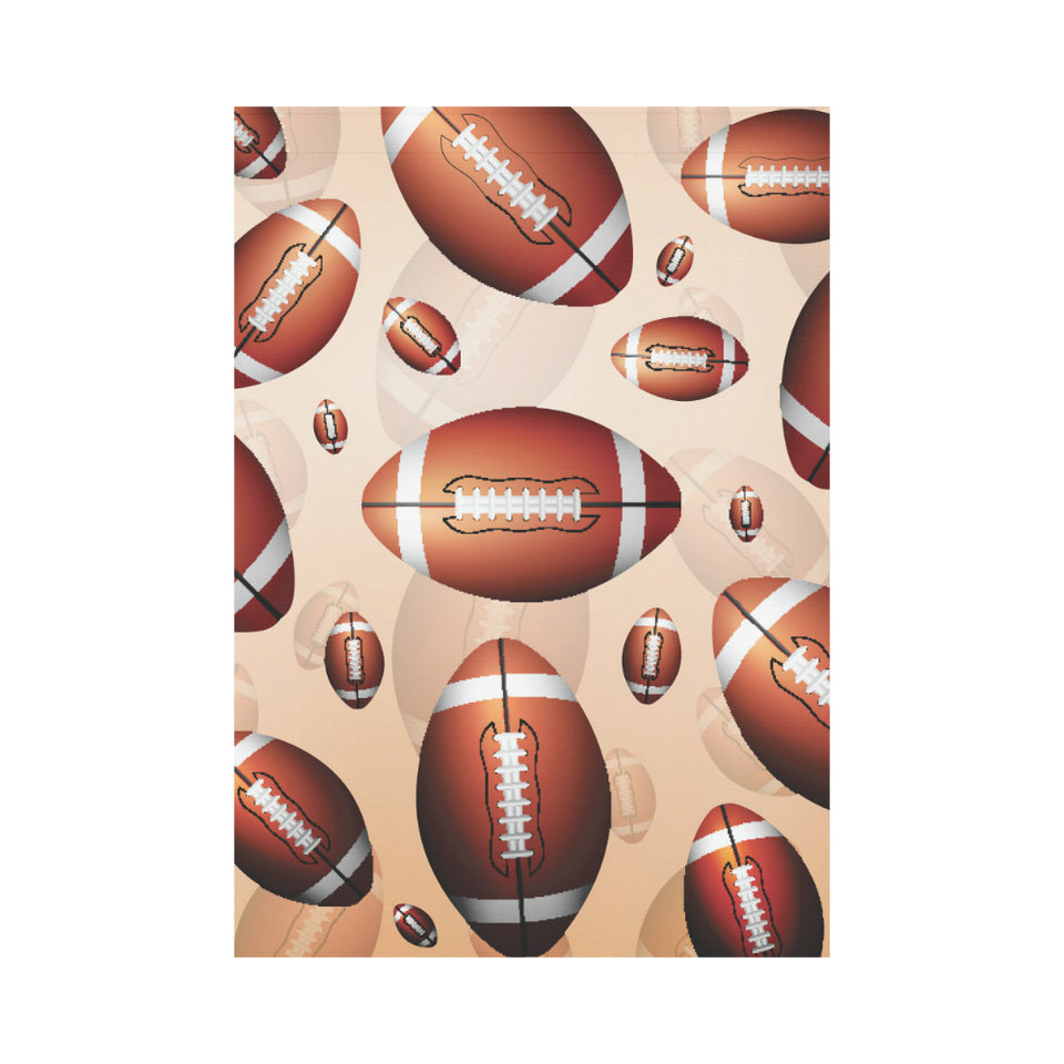 American football ball design pattern House Flag Garden Flag