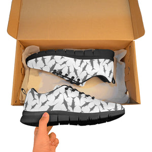 Swordfish Pattern Print Design 04 Women's Sneaker Shoes