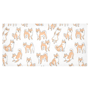 shiba inu dog pattern Tablecloth