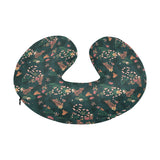 Snake forest pattern U-Shaped Travel Neck Pillow