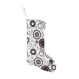 Classic vintage clock pattern Christmas Stocking
