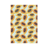 Watercolor papaya pattern House Flag Garden Flag