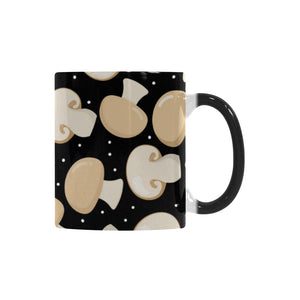 Champignon mushroom pattern Morphing Mug Heat Changing Mug