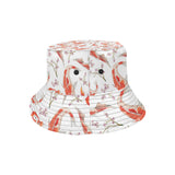 Watercolor fancy carp pattern Unisex Bucket Hat