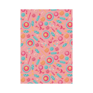 Colorful candy pattern House Flag Garden Flag