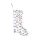Hippopotamus Pattern Print Design 03 Christmas Stocking
