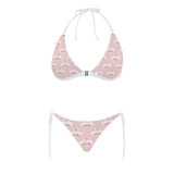 White swan and flower love pattern Sexy Bikinis Two-Piece Swimsuits