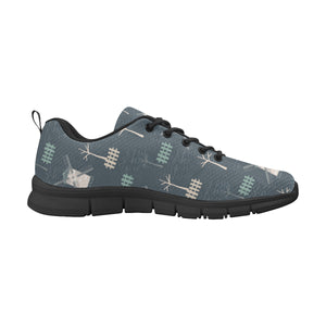 windmill tree pattern Women's Sneaker Shoes