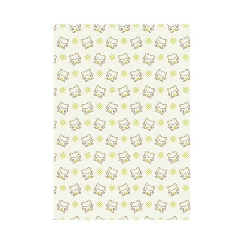 Cute cartoon frog baby pattern House Flag Garden Flag