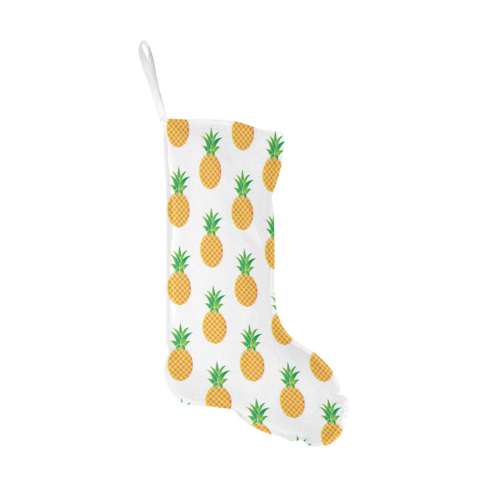 Pineapples pattern Christmas Stocking