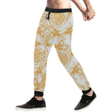 hand drawn orange fruit pattern Unisex Casual Sweatpants