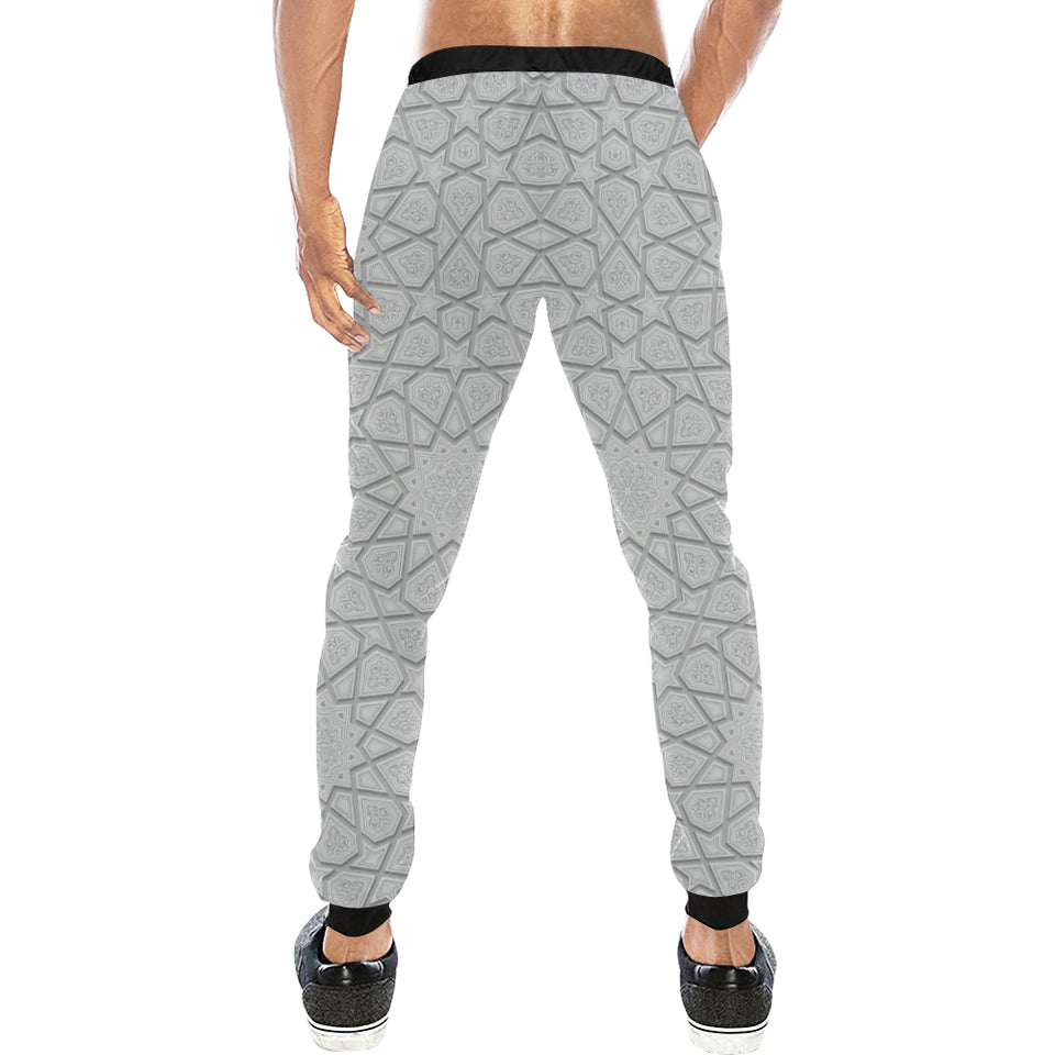arabic star pattern Unisex Casual Sweatpants