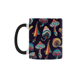 Colorful mushroom pattern Morphing Mug Heat Changing Mug