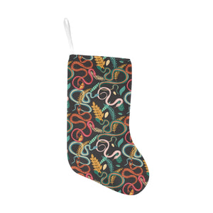 Colorful snake plant pattern Christmas Stocking