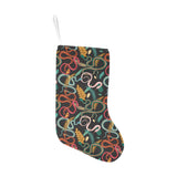 Colorful snake plant pattern Christmas Stocking