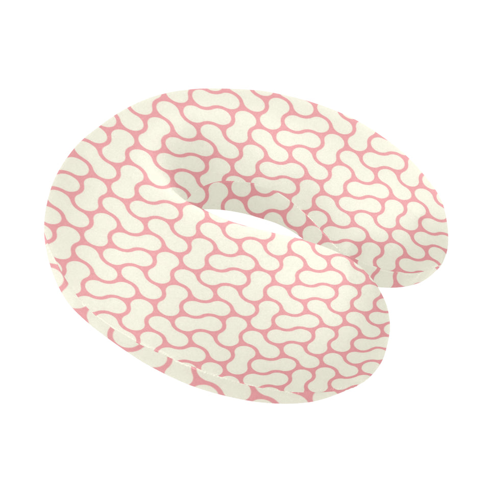 peanuts texture pattern U-Shaped Travel Neck Pillow