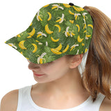 Banana Palm Leaves pattern All Over Print Snapback Cap