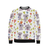 Cute koalas teapots tea Men's Crew Neck Sweatshirt