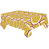 Passion fruits slice pattern Tablecloth