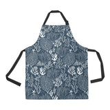 Coral Reef Pattern Print Design 05 All Over Print Adjustable Apron