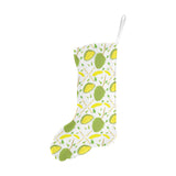 Durian pattern background Christmas Stocking