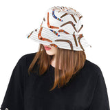 Boomerang Australian aboriginal ornament pattern Unisex Bucket Hat
