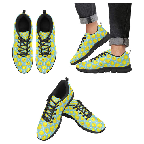 Duck Toy Pattern Print Design 03 Men's Breathable Sneakers ( Model 055)